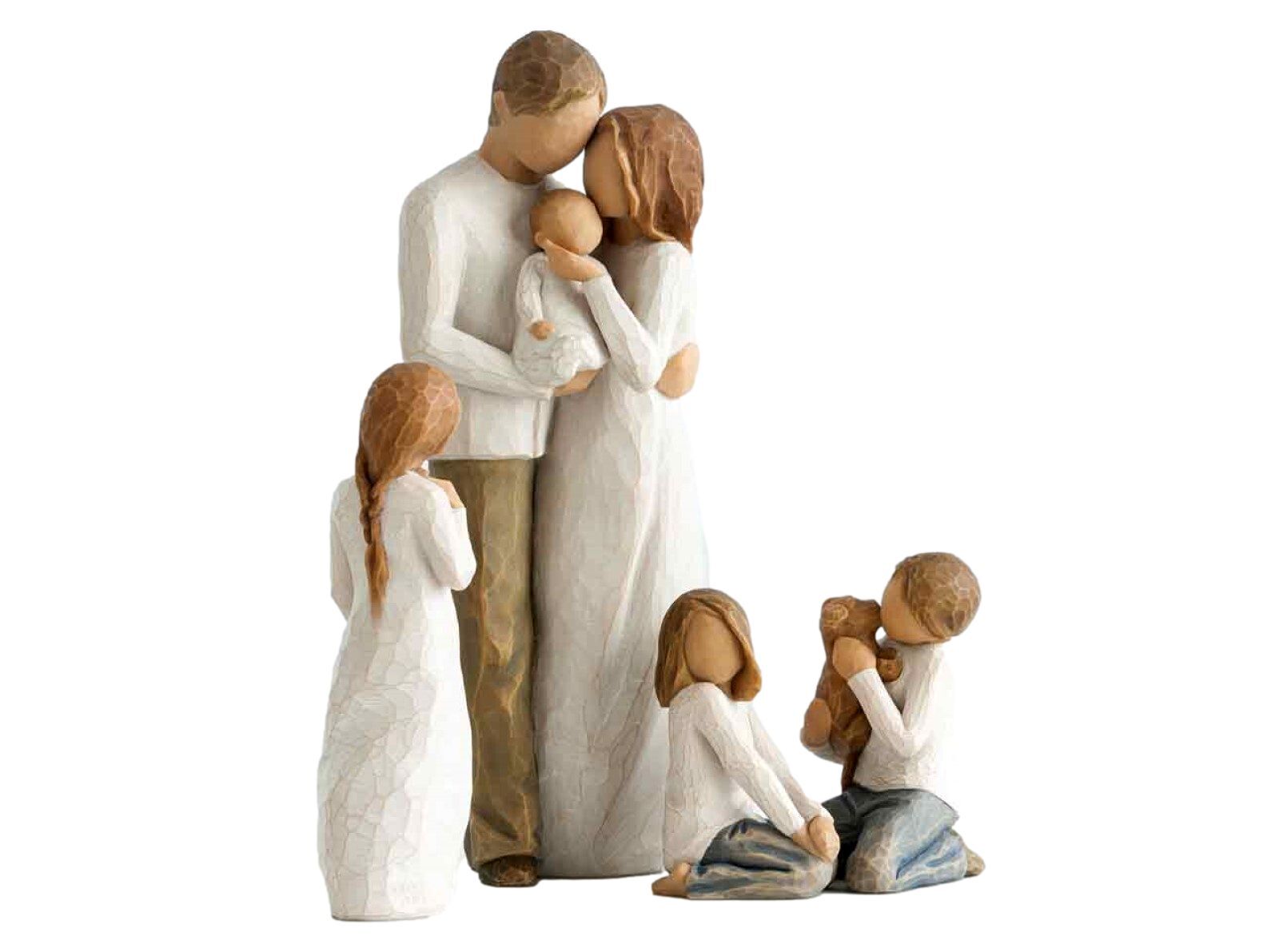 Willow Tree Family Our Gift Remember Joyful Child Kindness Boy & His Dog (Light) by Susan Lordi