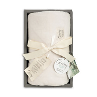 Demdaco Giving Collection - Weighted Throw - Cream