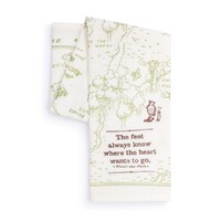 Demdaco Winnie the Pooh Collection - Kitchen Towel Where the Heart Goes