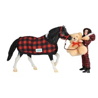 Breyer Horses Cinders - Holiday Pajama Party Set Traditional 1:9 Scale 10116
