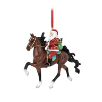 Breyer Horses Showman 2025 Santa Christmas Hanging Ornament Stablemates 1:32 Scale 10227