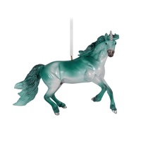 Breyer Horses Nalu 2025 Unicorn Christmas Hanging Ornament Stablemates 1:32 Scale 10228