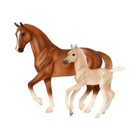 Breyer Horses Power & Precision Horse & Foal Set Freedom 1:12 Scale 10251