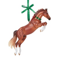 Breyer Horses 2026 Beautiful Breeds Sport Horse Hanging Christmas Ornament 1:32 Stablemates Scale