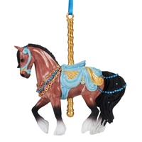 Breyer Horses 2026 Calliope Carousel Style Christmas Hanging Ornament 1:32 Stablemates Scale