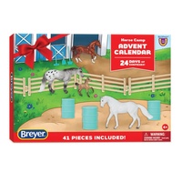 Breyer Horses Activity Advent Calendar Horse Camp 24 Days of Christmas 1:64 Mini Whinnies Scale