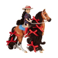 Breyer Horses Nora & Boots Western Rider Horse & Accessories Freedom 1:12 Scale 10651