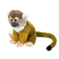 Wild Republic Squirrel Monkey Mini Cuddlekins 20cm Soft Plush Toy