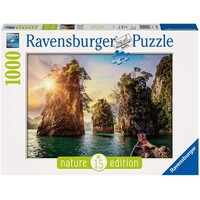 Ravensburger Puzzle 1000pc - Three Rocks in Cheow, Thailand #15 Nature Edition
