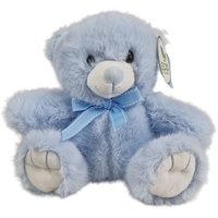 Elka Australia Bear Blue Brooklyn 18cm Soft Plush Toy