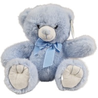 Elka Australia Bear Blue Brooklyn 24cm Soft Plush Toy