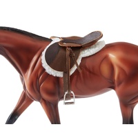Breyer Horses English Devon Jump Hunt Seat Saddle Traditional 1:9 Scale 2464