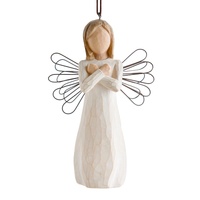 Willow Tree Sign for Love Angel Hanging Ornament by Susan Lordi 26140