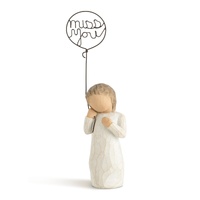 Willow Tree Figurine Miss You In My Thoughts In My Heart by Susan Lordi 26183