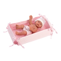 Llorens Doll Baby Rosa with Sleeping Mat Vinyl Body 26cm