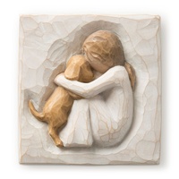 Willow Tree True Plaque Truly a Friend Love of Pets by Susan Lordi 26511