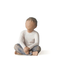Willow Tree Figurine Imaginative Child (Darker Skin & Hair) by Susan Lordi 27349