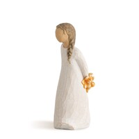 Willow Tree Figurine For You Girl with Flowers By Susan Lordi  27672