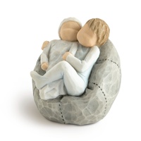 Willow Tree Figurine My New Baby (sky) Lots to Learn to Love By Susan Lordi 27703
