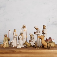 Willow Tree Nativity Christmas Figures Holy Family Wise Men Animals 13-Piece Set