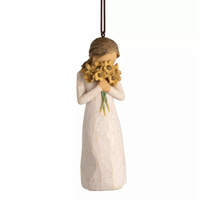 Willow Tree Warm Embrace Hanging Ornament Warmth of Family By Susan Lordi 28015