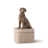 Willow Tree Love My Dog (Dark) Memory Keepsake Box by Susan Lordi 28177