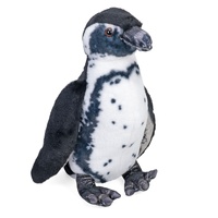 Wild Republic Penguin Black Footed Artist Collection Large 38cm Soft Plush Toy
