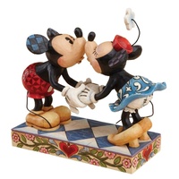 Disney Traditions by Jim Shore - Smooch for My Sweetie Mickey & Minnie Figurine 16.5cm
