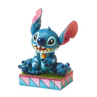 Disney Traditions by Jim Shore - Stitch Ohana Means Family - Lilo & Stitch Personality Pose Figurine 9.5cm