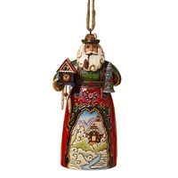 Heartwood Creek by Jim Shore Santas Around The World - German Santa Hanging Ornament