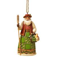 Heartwood Creek by Jim Shore Santas Around The World - Italian Santa Hanging Ornament 