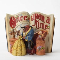 Disney Traditions by Jim Shore - Storybook Beauty & The Beast Figurine