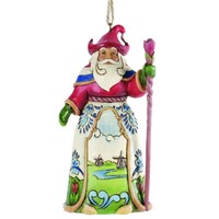 Heartwood Creek by Jim Shore Santas Around The World - Dutch Santa Hanging Ornament