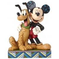 Disney Traditions by Jim Shore - Best Pals Mickey & Pluto Figurine 15cm