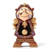 Disney Traditions by Jim Shore - Cogsworth - Beauty & the Beast Figurine 11cm