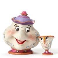 Disney Traditions by Jim Shore - Mrs Potts & Chip - Beauty & the Beast Figurine 10.5cm