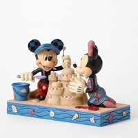 Disney Traditions by Jim Shore - Seaside Mickey & Minnie Mouse Figurine 14cm