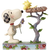 Peanuts by Jim Shore - Snoopy with Woodstock in A Nest Figurine 17cm