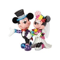 Disney Britto - Mickey & Minnie Mouse Wedding Figurine 19cm