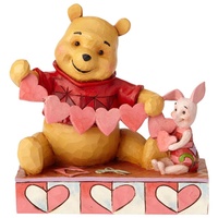 Disney Traditions by Jim Shore - Pooh & Piglet Hearts - Winnie the Pooh Figurine 15cm