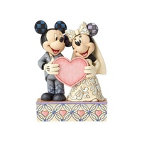 Disney Traditions by Jim Shore - Mickey & Minnie Mouse Wedding Figurine 18cm