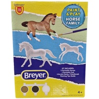 Breyer Horses Horse Family Paint & Play Activity Set Stablemates 1:32 Scale 4239