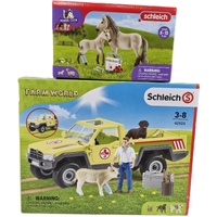 Schleich Farm World Veterinarian Vet Visit with Truck 42503 Hannah First Aid Kit Icelandic Horse 42430