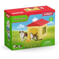 Schleich Farm World Friendly Australian Shepherd Dog House 42573