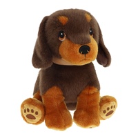 Keeleco Dog Dachshund Puppy Love 23cm Korimco Plush Soft Toy