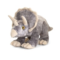 Keeleco Dinosaur Triceratops 26cm Korimco Plush Soft Toy SE6579T