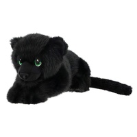Keeleco Black Panther Deluxe Big Cat 35cm Large Kormico Plush Soft Toy SE4062