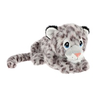 Keeleco Snow Leopard Deluxe Big Cat 45cm Large Korimco Plush Soft Toy SE3943