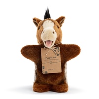 Demdaco - Horse Puppet Soft Plush Toy 28cm