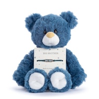 Demdaco - Bear Big Brother Navy Beary Charmings Charm Bracelet Plush Soft Toy